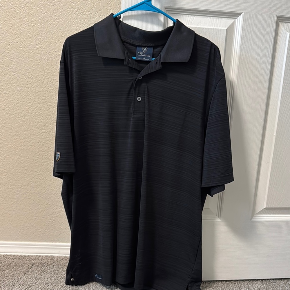 Cutter & Buck Men's Black Polo Shirt